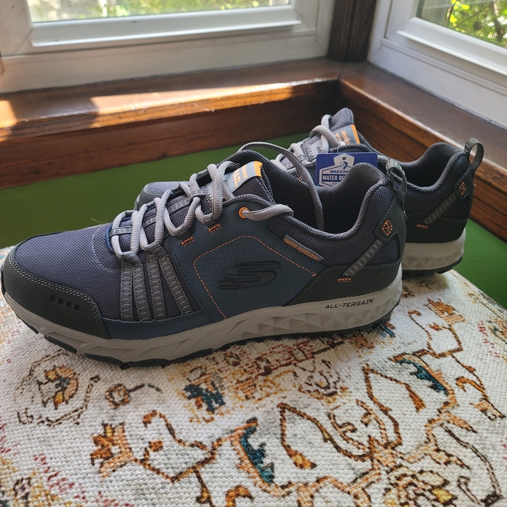 Skechers Men's Navy and Gray All-Terrain Sneakers